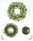 Green Eucalyptus Leaf Wreath, 24 Inch Artificial Spring Summer Wreaths for Front Door Decor Boxwood Wreath with Big Berries, Farmhouse Greenery Wreath Outside Year Round - Indoor/Outdoor